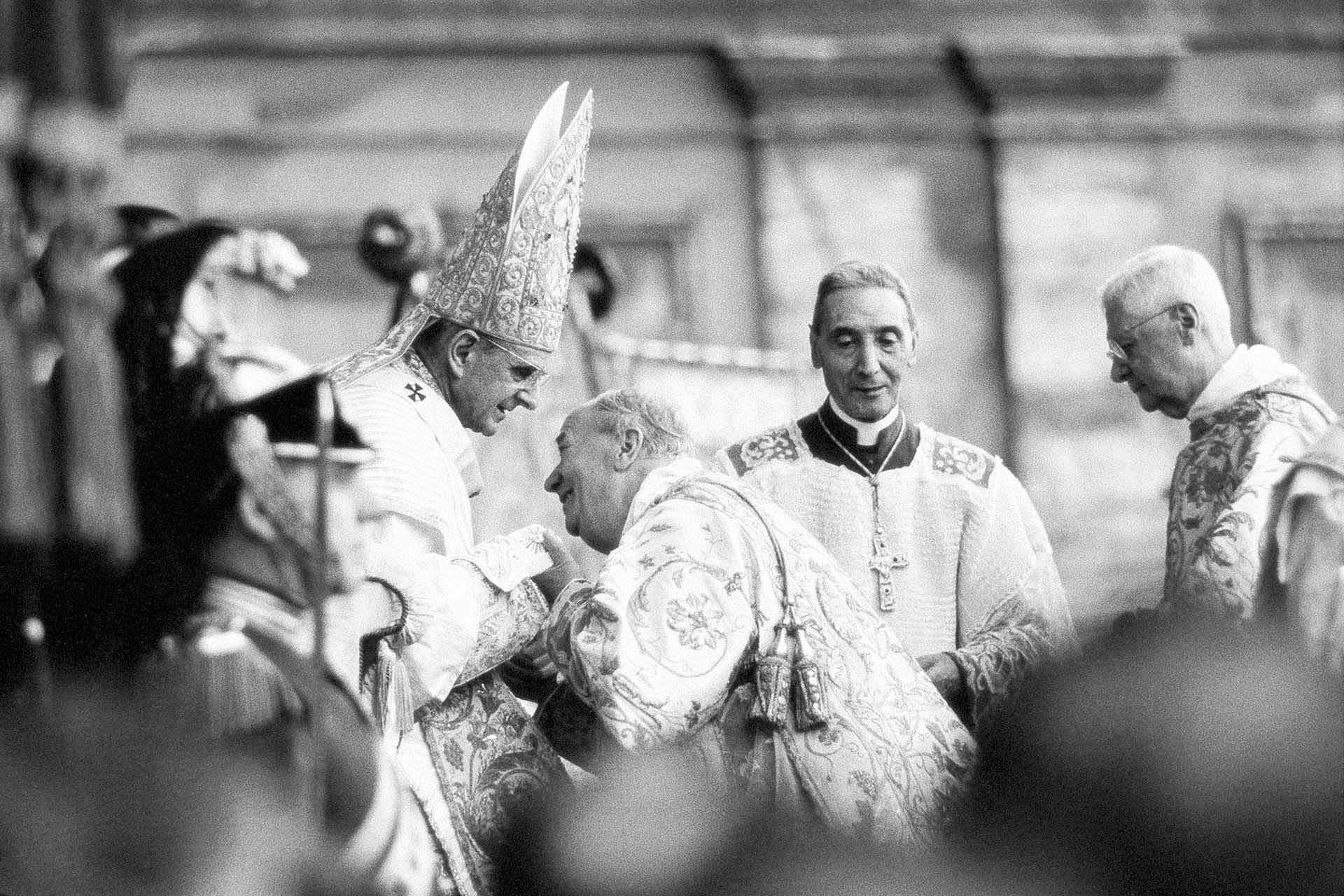 1963年，梵蒂冈，保罗六世加冕
